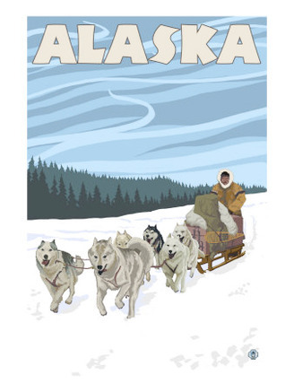 Dogsledding, Alaska